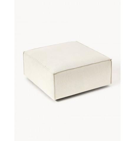 Puf Lennon złamana biel 88x88x43cm