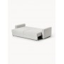 Sofa rozkładana Tasha 235x100x83cm jasno szara
