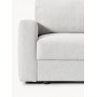 Sofa rozkładana Tasha 235x100x83cm jasno szara