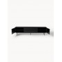 Komoda szafka RTV Elona 220x46x55cm czarna