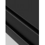 Komoda szafka RTV Elona 220x46x55cm czarna