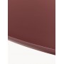 Stół Menorca okrągły bordowy 120cm
