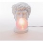 Lampa stołowa głowa różowa żarówka Seletti Wonder