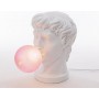 Lampa stołowa głowa różowa żarówka Seletti Wonder