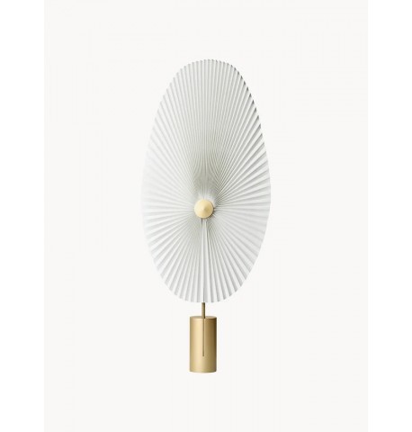Lampa podłogowa LED złota podstawa Gejst Liris
