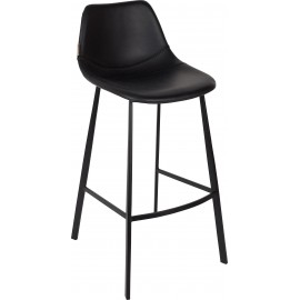 Krzesło barowe ze sztucznej skóry 50x106